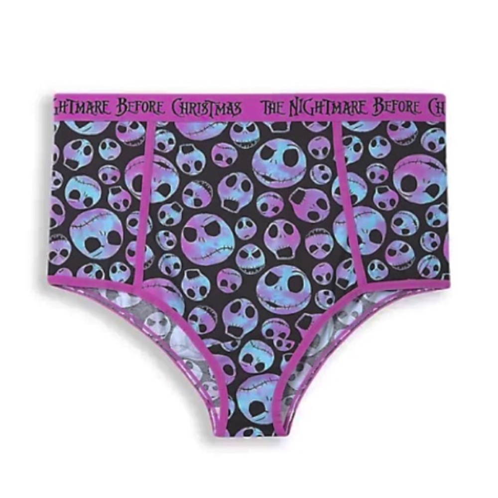 TORRID THE NIGHTMARE BEFORE CHRISTMAS HIGH WAIST PANTY - COTTON JACK SKE…